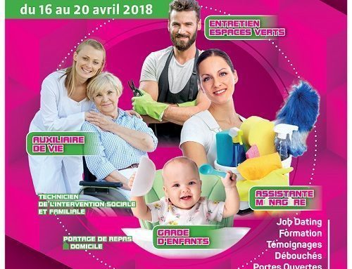 Semaine des métiers des services à la personne du 16 au 20 avril 2018